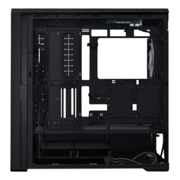 LANCOOL 217 INF, Tempered Glass, No PSU, E-ATX, Black, Mid Tower Case