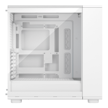 Epoch XL TG RGB Clear Tint, Tempered Glass, No PSU, E-ATX, White, Mid Tower Case