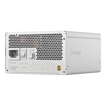 Ion 3, 80 PLUS Gold 1000W, White, Fully Modular, ATX Power Supply
