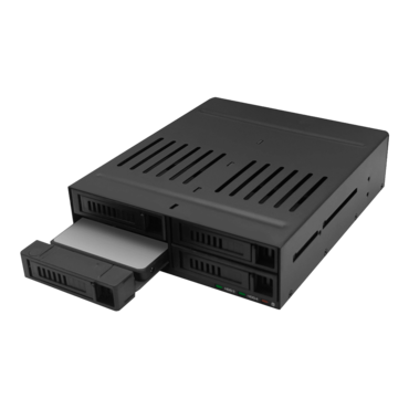 KWI-M425B, 4 x 2.5" SATA removable SSD/HDD mobile rack