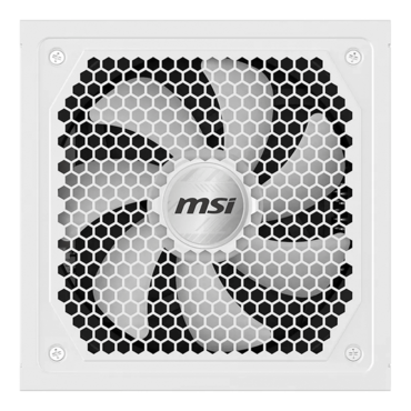 MAG A1000GL PCIE5 WHITE, 80 PLUS Gold 1000W, Fully Modular, ATX Power Supply