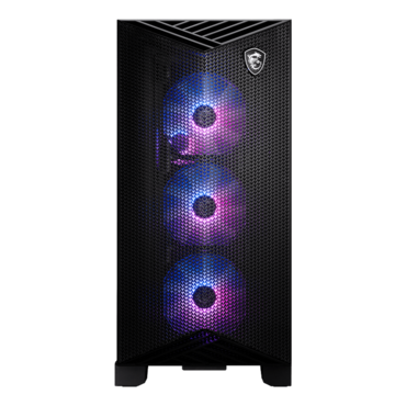 MPG GUNGNIR 211R AIRFLOW PZ, Tempered Glass, No PSU, E-ATX, Black, Mid Tower Case