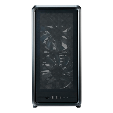 MasterFrame 500 Mesh, Tempered Glass, No PSU, ATX, Black, Mid Tower Case