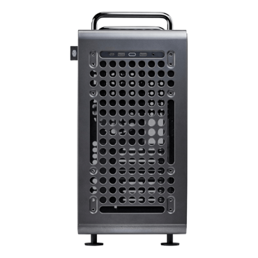 QUBE 540, Tempered Glass, No PSU, E-ATX, Stardust Iron, Mid Tower Case