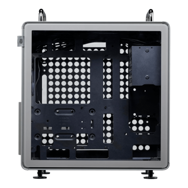 QUBE 540, Tempered Glass, No PSU, E-ATX, Moonstone, Mid Tower Case