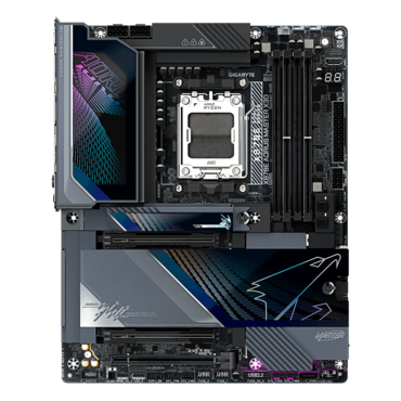 X870E AORUS MASTER X3D, AMD X870E Chipset, AM5, ATX Motherboard