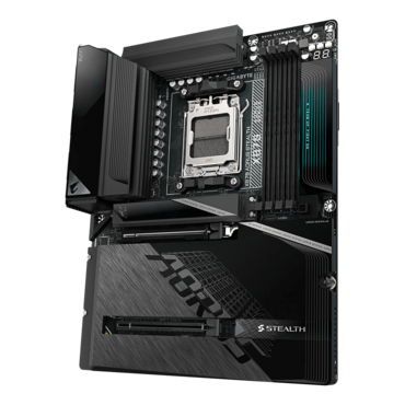 X870 AORUS STEALTH, AMD X870 Chipset, AM5, ATX Motherboard