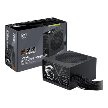 MAG A750BN PCIE5 III, 80 PLUS Bronze 750W, Non Modular, ATX Power Supply