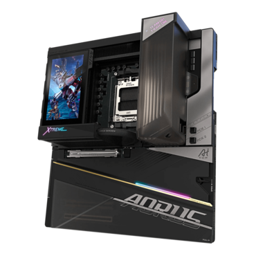 X870E AORUS XTREME X3D AI TOP, AMD X870E Chipset, AM5, E-ATX Motherboard