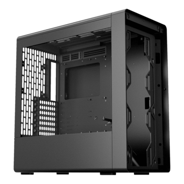 BF 360, Tempered Glass, No PSU, ATX, Black, Mid Tower Case