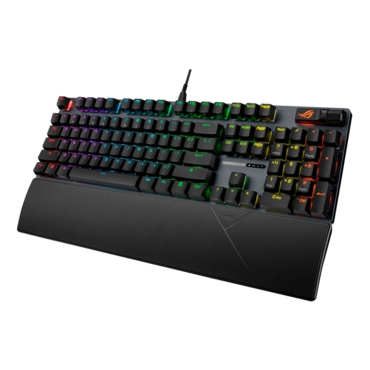 ROG Strix Scope II X, Per Key RGB, ROG NX Storm V2, Wired, Black, Mechanical Gaming Keyboard