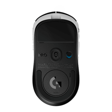 PRO X2 SUPERSTRIKE, 44000-dpi, Wireless, Lunar Eclipse, HERO Gaming Mouse