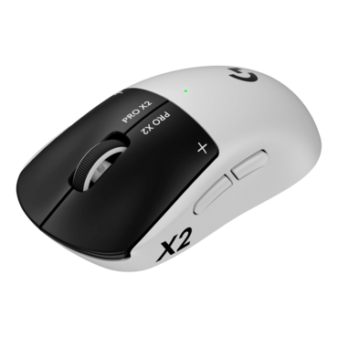 PRO X2 SUPERSTRIKE, 44000-dpi, Wireless, Lunar Eclipse, HERO Gaming Mouse