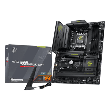 MAG B850 TOMAHAWK WIFI, AMD B850 Chipset, AM5, ATX Motherboard