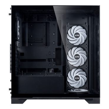 INVADER X BTF, Tempered Glass, No PSU, ATX, Black, Mid Tower Case