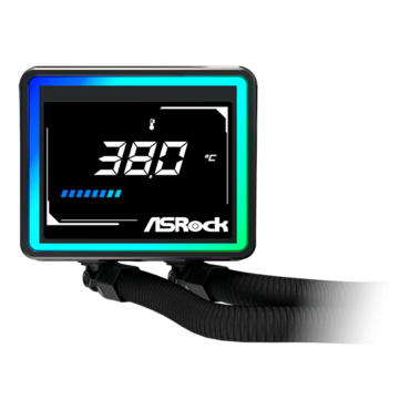 Challenger 240 Digital, 240mm Radiator, Liquid Cooling System