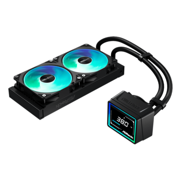 Challenger 240 Digital, 240mm Radiator, Liquid Cooling System