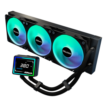 Challenger 360 Digital, 360mm Radiator, Liquid Cooling System