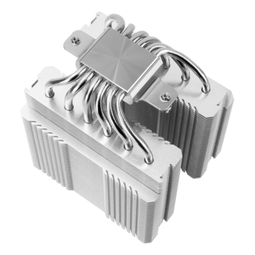 Peerless Assassin 120 SE ARGB WHITE V2, 155mm Height, 265W TDP, Copper/Aluminum CPU Cooler