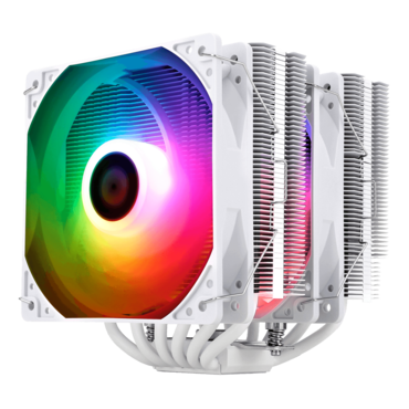 Peerless Assassin 120 SE ARGB WHITE V2, 155mm Height, 265W TDP, Copper/Aluminum CPU Cooler