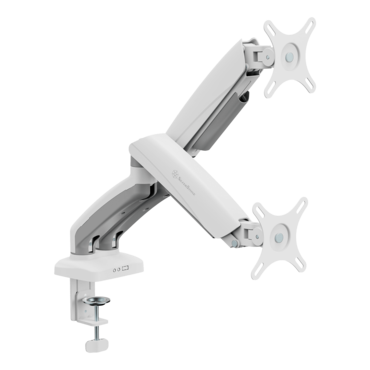 ARM26B, 24" - 32" Screens, White, Double Monitor Arm