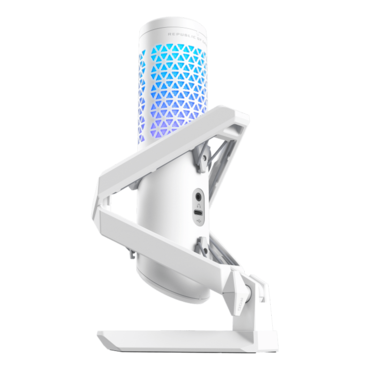 ROG Carnyx, Anti-Vibration, 25 mm Condenser, RGB LED, White, Gaming Microphone