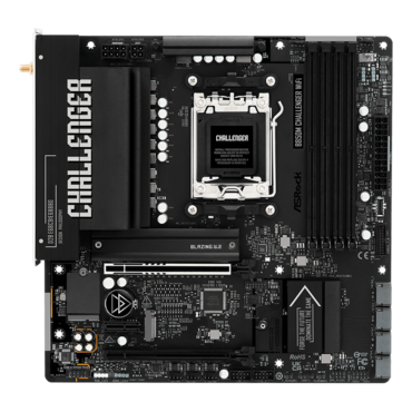 B850M Challenger WiFi, AMD B850 Chipset, AM5, microATX Motherboard