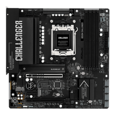 B850M Challenger, AMD B850 Chipset, AM5, microATX Motherboard