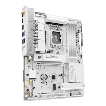 B860 Challenger WiFi White, Intel® B860 Chipset, LGA 1851, ATX Motherboard