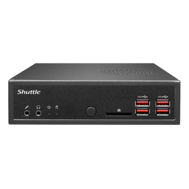 XPC Slim DH32UE, Intel® Pentium® Gold 7505, 2x DDR4 SO-DIMM, 1x M.2, 1x 2.5" HDD/SSD, PC Barebone