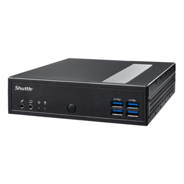 XPC Slim DL30N, Intel® N100, 1x DDR5 SO-DIMM, 1x M.2, 1x 2.5" HDD/SSD, PC Barebone