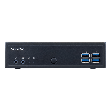 XPC Slim DL30N, Intel® N100, 1x DDR5 SO-DIMM, 1x M.2, 1x 2.5" HDD/SSD, PC Barebone