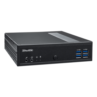 XPC Slim DL30N3, Intel® Core™ i3-N300, 1x DDR5 SO-DIMM, 1x M.2, 1x 2.5" HDD/SSD, PC Barebone