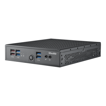 XPC Slim DS50U300, Intel® U300, 2x DDR5 SO-DIMM, 2x M.2, 1x 2.5" HDD/SSD, Fanless PC Barebone