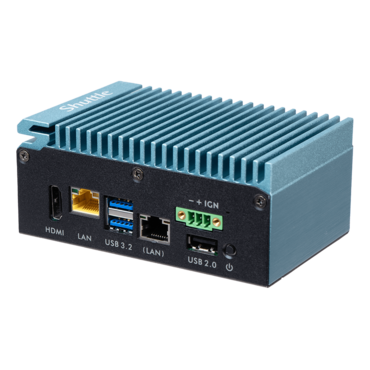 SPCEL02 Industrial Edge Computer, TAA Compliant, Intel Celeron® J6412, 2x DDR4 SO-DIMM, M.2, POE