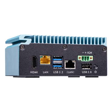 SPCEL02 Industrial Edge Computer, TAA Compliant, Intel Celeron® J6412, 2x DDR4 SO-DIMM, M.2, POE