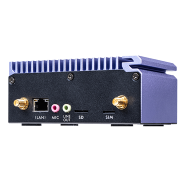 SPCEL12 Industrial Edge Computer, TAA Compliant, Intel Celeron® J6412, 2x DDR4 SO-DIMM, M.2, Triple display