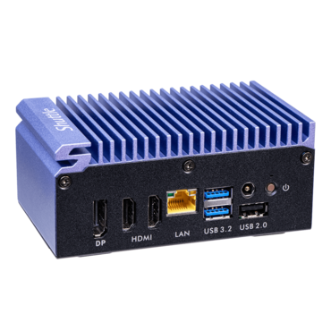 SPCEL12 Industrial Edge Computer, TAA Compliant, Intel Celeron® J6412, 2x DDR4 SO-DIMM, M.2, Triple display