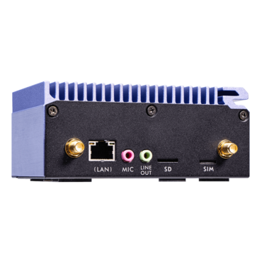 SPCEL12 Industrial Edge Computer, TAA Compliant, Intel Celeron® J6412, 2x DDR4 SO-DIMM, M.2, Triple display