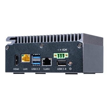 SPCEL03 Industrial Edge Computer, TAA Compliant, Intel Atom® x6413E, 2x DDR4 SO-DIMM, M.2