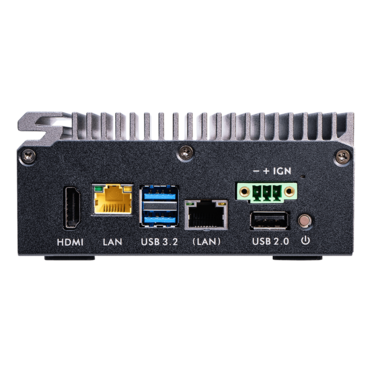 SPCEL03 Industrial Edge Computer, TAA Compliant, Intel Atom® x6413E, 2x DDR4 SO-DIMM, M.2