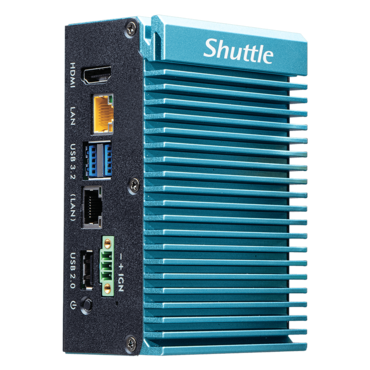 SPCEL02 Industrial Edge Computer, TAA Compliant, Intel Celeron® J6412, 2x DDR4 SO-DIMM, M.2