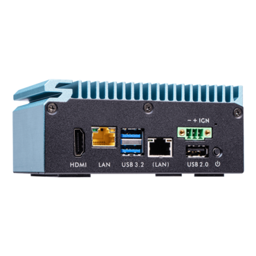 SPCEL02 Industrial Edge Computer, TAA Compliant, Intel Celeron® J6412, 2x DDR4 SO-DIMM, M.2