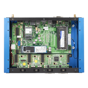 BPCAL03 Industrial Fanless BoxPC, TAA Compliant, Intel® Core™ i5-1245UE, 2x DDR5 SO-DIMM, M.2, VESA mount