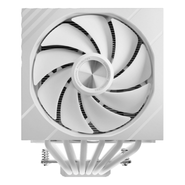 TURRIS 620, White, 165mm Height, 280W TDP, Copper/Aluminum CPU Cooler