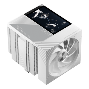 TURRIS 620, White, 165mm Height, 280W TDP, Copper/Aluminum CPU Cooler