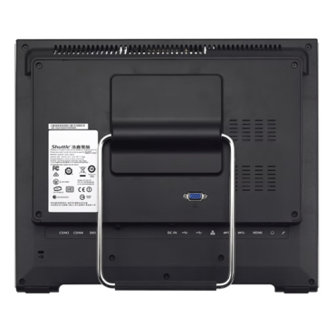 XPC All-in-One X50V8 Black, 15.6" HD LED, Touch, Intel® Celeron® 5205U, 2x DDR4 SO-DIMM Memory, 1x M.2, 1x 2.5" SSD/HDD, Intel® UHD Graphics, Fanless Barebone PC