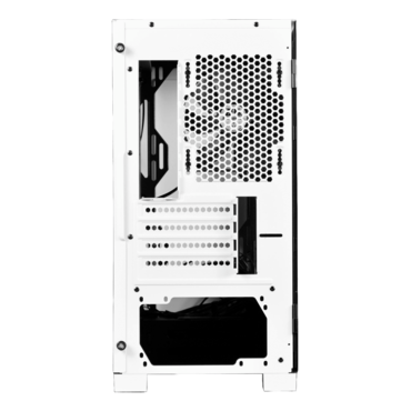 MARS E2, Tempered Glass, No PSU, microATX, White, Mini Tower Case