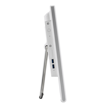 XPC All-in-One X50V9U300 White, 15.6" HD LED, Touch, Intel® U300, 2x DDR5 SO-DIMM Memory, 2x M.2, 1x 2.5" SSD/HDD, Intel® UHD Graphics, Fanless Barebone PC