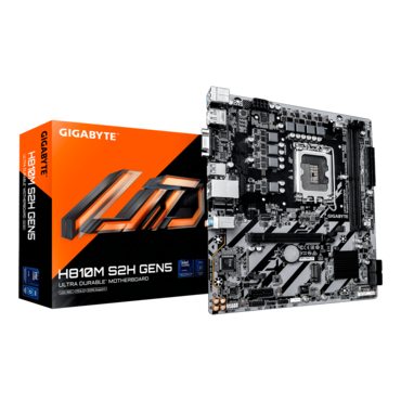 H810M S2H GEN5, Intel® H810 Chipset, LGA 1851, microATX Motherboard